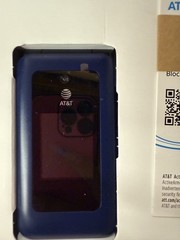 & – AT&T Cingular Fle 4GB Navy Prepaid Phone – 4G
