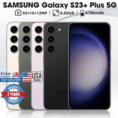 New Samsung Galaxy S23+ Plus 5G SM-S916U 512GB/256GB UNLOCKED Android SmartPhone