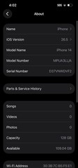 Apple iPhone 14 128GB Midnight MPUA3LL/A Carrier Locked- T-Mobile