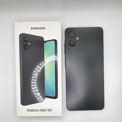 Samsung Galaxy A06 5G Black Smartphone USB Type-C 3.5mm Rear Front Camera