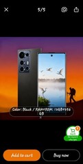 This Black TRUE NOTE Smartphone 8GB of RAM and 256GB STORAGE