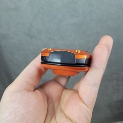 Casio Gz&rsquo;One Boulder C711 Orange Verizon Flip Phone *READ* Very Rare Tested