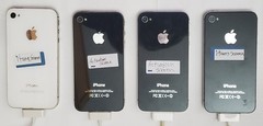 🔥 Lot 4-Apple iPhone 4/4S Smartphones FOR REPAIR Box & NEW Accessories Included