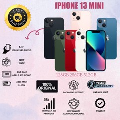 ✅New in box Apple iPhone 13 MINI A2481 128/256/512GB Unlocked 5.4 »Free Shipping