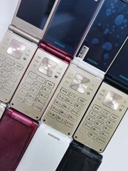Unlocked – Samsung Galaxy Folder SM-G1600 Android Dual SIM 16GB 3.8&Prime; Flip Phone