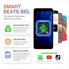 AGM Note N2 Mini Smartphone – Compact Android 16 GO Phone with Dual SIM & Expand