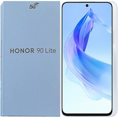 Honor 90 Lite 5G Titanium Silver 256GB + 8GB Dual-Sim Unlocked GSM NEW