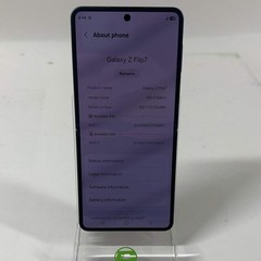 Unlocked Samsung Galaxy Z Flip7 12GB RAM 256GB SM-F766U1 Blue Shadow