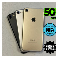 Apple iPhone 7 – 32GB/128GB Unlocked – Black/Red – Very Good Condition