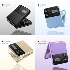 Unlocked SERVO 4 SIM Card Foldable Mobile Cell Phones Dial Torch Magic Voice