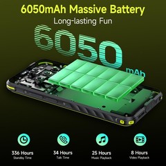 Armor X31 Rugged Phone Unlocked, 12GB+128GB MTK Helio G91 Android 16, 48MP+20…