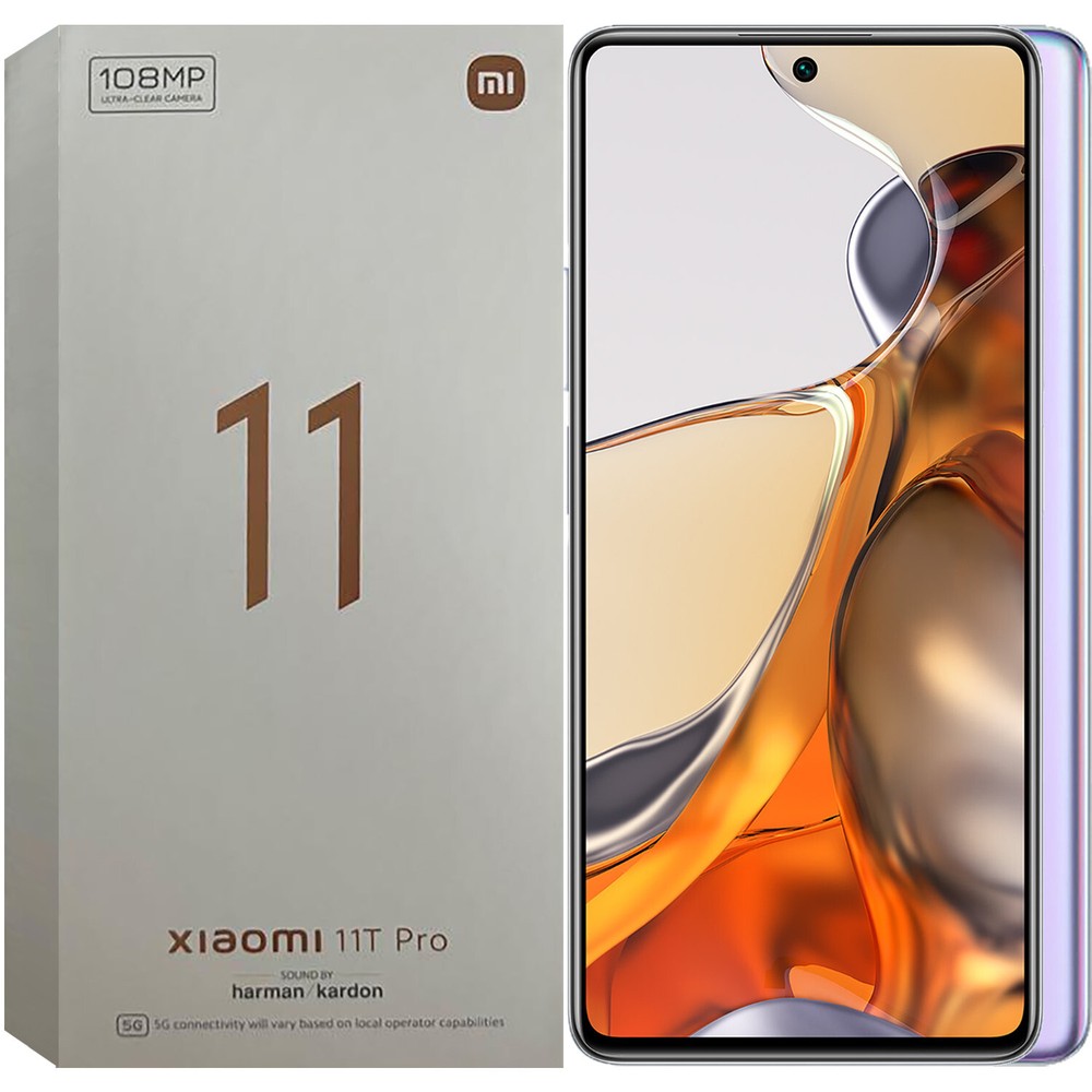 Xiaomi 11T Pro 5G Celestial Blue 128GB + 8GB Dual-SIM Unlocked GSM NEW