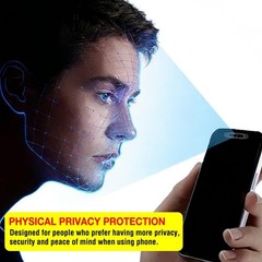 2 Pack Front Camera Privacy Cover, Transparent, Compatible with iPhone 17/16/15/
