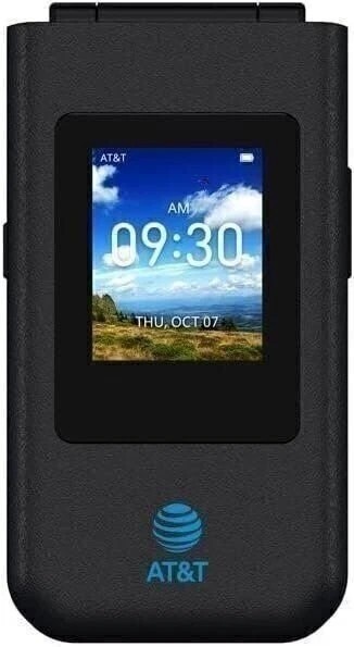 AT&T Flex Flip ATTEA211101 AT&T Prepaid Locked Black Excellent Condition