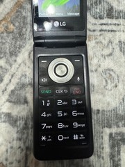 Great LG Exalt LTE 4G VoLTE VN220 Verizon Basic Flip Phone Silver