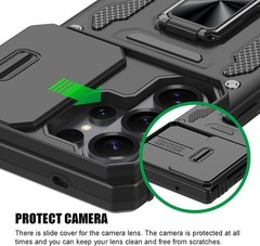 For Samsung Galaxy S26 Ultra Case w/ Military Grade Protective Cover & Kickstand