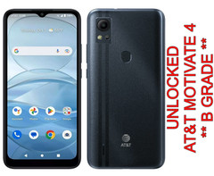 UNLOCKED AT&T Motivate 4 SL112A 32GB 3GB Android 4G LTE Smart Phone *B GRADE*