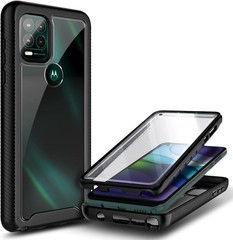 FOR Moto G Stylus 5G Case with Built-in Screen Protector Military Grade Rugged