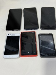 Lot of 11 Mixed Smartphones For Repair Or Parts Untested