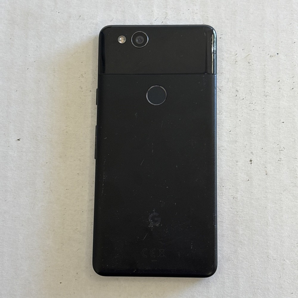Google Pixel 2 128GB Just Black Unlocked G011A Smartphone. AS IS. For Repair.