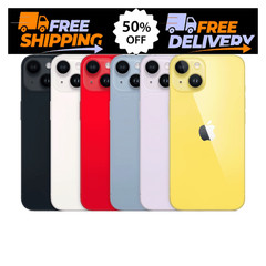 Apple iPhone 14 128GB 5G LTE Unlocked Cricket Tmobile GSM/CDMA