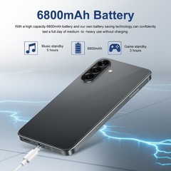 2025 A56 5G Unlocked Cell Phone 6GB+128GB Android 15 Smartphone Dual SIM Mobile