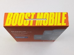 Boost Mobile Prepaid Summit Flip Phone, 8GB Black Sim-Included, New Sealed
