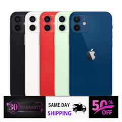 Apple iPhone 12 64GB – Fair Condition – Black/Blue/Green/Red – Verizon/T-Mobile