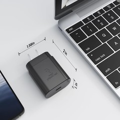 3-Pack 25W Type-C Super Fast Charger Block for Galaxy S23 Ultra/S22 6FT