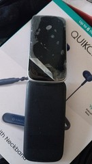 Alcatel MyFlip OneTouch Flip Cell Phone, Black & Silver Color Model