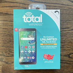 TCL A2 (A507DL) Total Wireless 32GB Black 5.5in 8MP Android 10 4G LTE