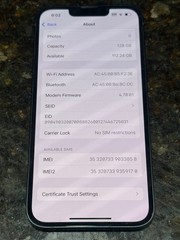 LOT OF 10 Apple iPhone 13 Black 128GB Unlocked Grade B Condition