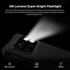 [World Premiere] HOTWAV Cyber 13 Pro 150LM Flashlight 20GB+256GB 6.6 » FHD+ 2K 1