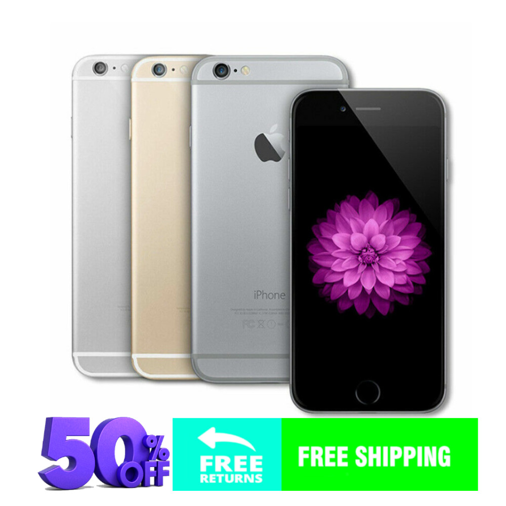 Apple iPhone 6 Plus Unlocked Verizon 16GB 64GB Smartphone 4G LTE