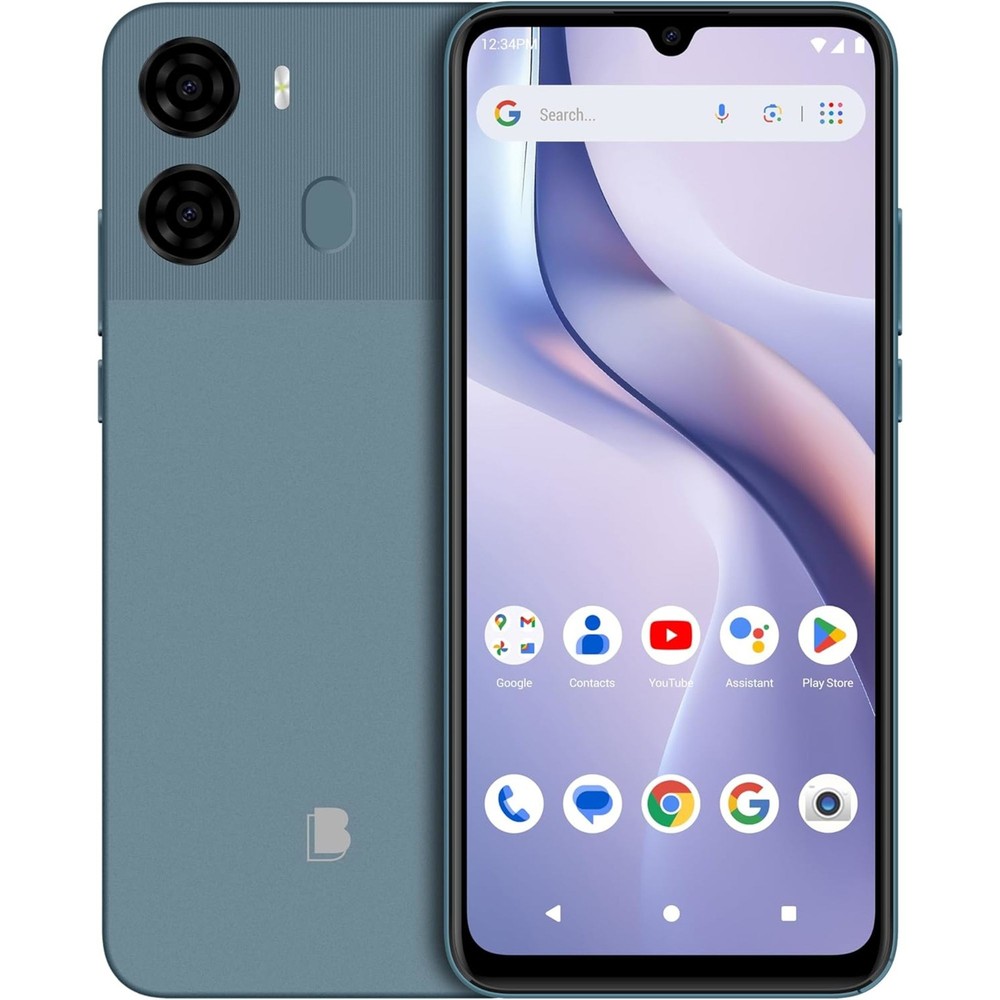BLU K2 K0210WW 64GB GSM Unlocked Android Smartphone – Blue – Very Good