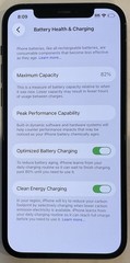 USED BLACK GSM UNLOCKED iPhone 12, 64GB A2172 MGF43LL/A WITH 82% BATTERY HEALTH