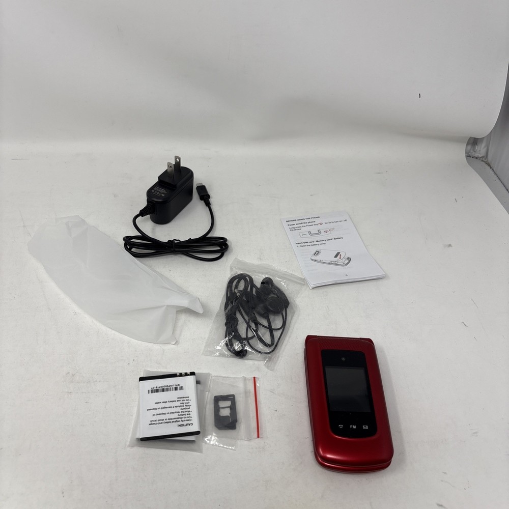 Uleway Dual SIM Card Big Button Easy-to-Use Unlocked 3G Seniors Flip Cell Phone