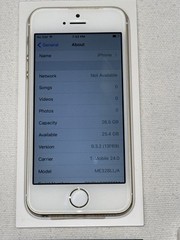 rare UNUSED 32 GB Apple iPhone 5S GOLD @ T-Mobile 24.0 iOS 9.3.2 **CLEAN IMEI**