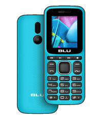 BLU Z4 Music Z250 GSM Unlocked 1.8&Prime; Dual Sim | FM Radio |VGA Camera|Cyan