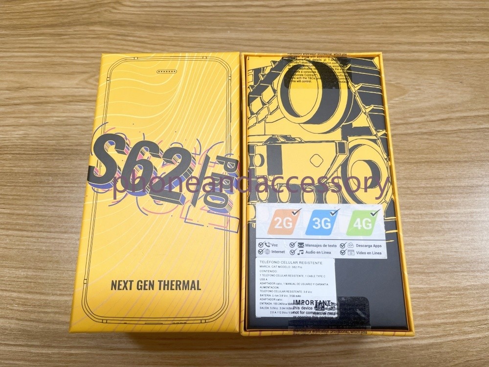 Caterpillar CAT S62 Pro Dual-SIM 6GB+128GB Black Factory Unlocked Rugged 4G
