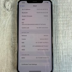 Apple iPhone XS Max 256GB Space Gray Unlocked 80% Battery Face ID Works