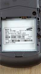 Sprint Samsung Reclaim Dark Gray