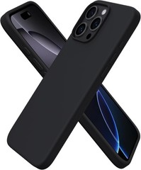 iPhone 16 Pro Max Case 6.9&Prime;, Slim Liquid Silicone 3 Layers Soft Gel Rubber Cover