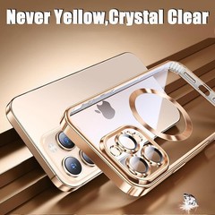 Magnetic Case for iPhone 15 Pro Max with 2 Privacy Screen Protector & Camera Cov