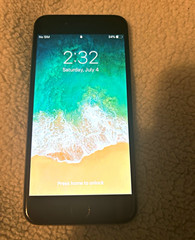 Apple iPhone 6 32GB Cricket Locked Space Gray 97% Battery