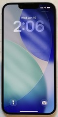 NICE USED GSM UNLOCKED PURPLE iPhone 14, 128GB A2649 MPUX3LL/A WITH 98% BATTERY