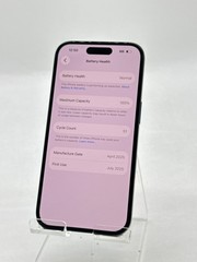 US Sprint/T-Mobile Apple iPhone 16 A3081 128GB Black 100% Battery Health 51 Cycl