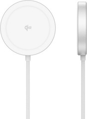 15W Wireless Fast Charging Pad for iPhone 16/15/14 Series 1.5m Cable