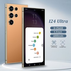 8GB+256GB I24 Ultra Android 13 Smartphone – 6.8&Prime;HD Display, 6000mAh Battery