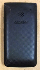 Alcatel MyFlip A405DL – Gray and Black ( Tracfone ) 4G VoLTE Cellular Flip Phone